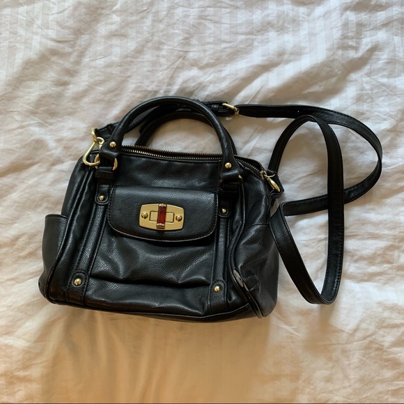Handbags - 3/$25 Black Crossbody Purse w/ Handles